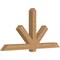 Ekena Millwork Kennewick Timber Gable Bracket, Western Red Cedar, 84"W x 42"H x 5 1/2"D x 5 1/2"F, 12/12 Pitch GBW084X42X0606KEN00SWR - alternate 5